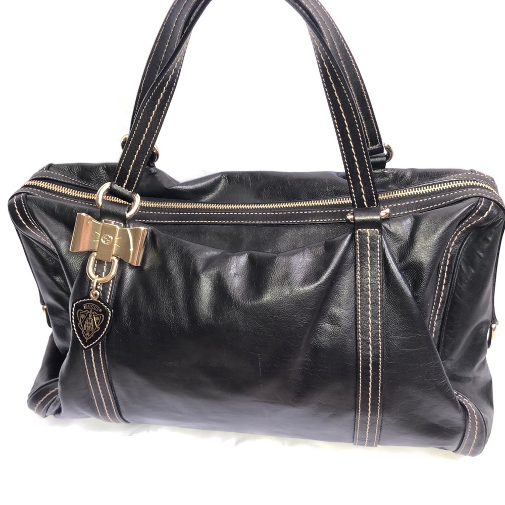 black gucci bag